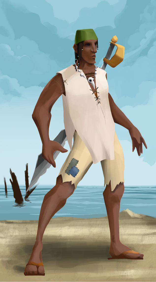 AlgoSeas Pirate #17232 NFT on Algorand