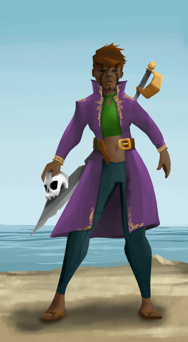 AlgoSeas Pirate #1724 NFT on Algorand