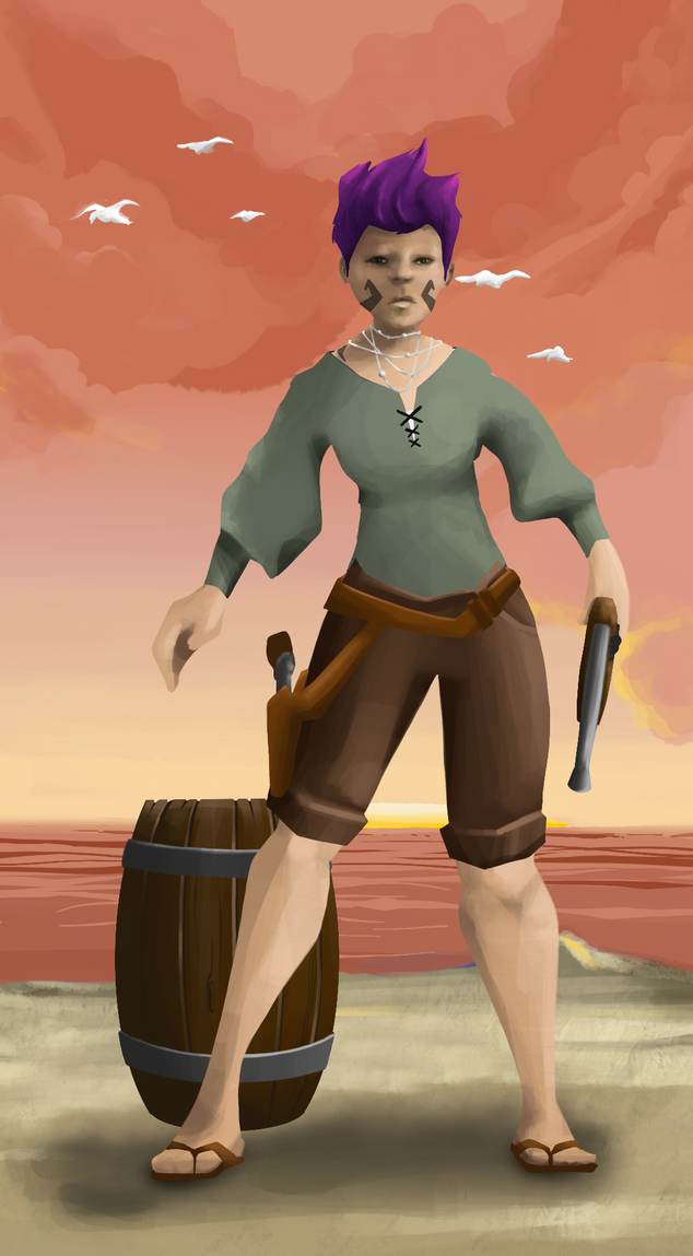 AlgoSeas Pirate #17247 NFT on Algorand