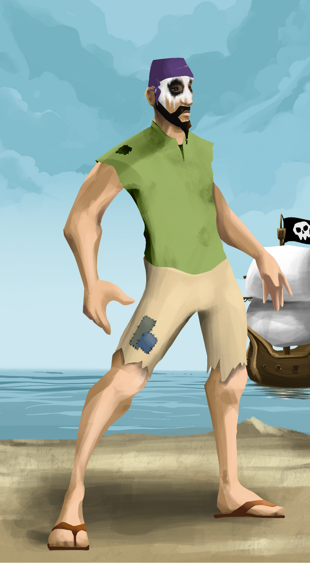 AlgoSeas Pirate #17251 NFT on Algorand