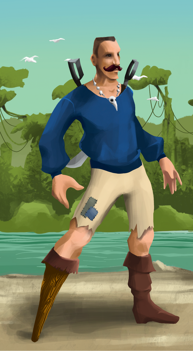 AlgoSeas Pirate #17274 NFT on Algorand