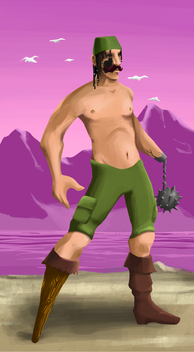 AlgoSeas Pirate #17278 NFT on Algorand