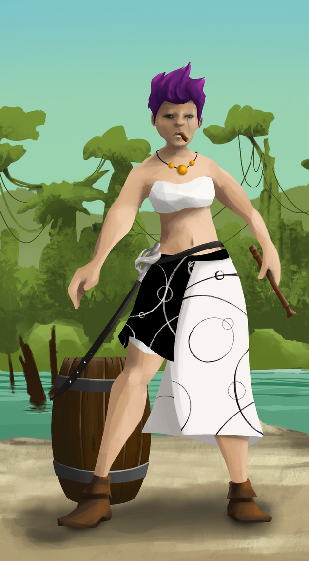 AlgoSeas Pirate #17279 NFT on Algorand