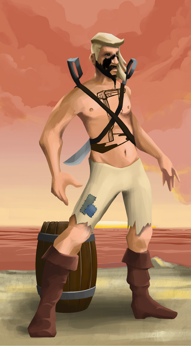 AlgoSeas Pirate #17292 NFT on Algorand