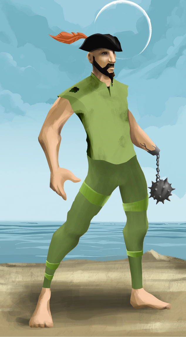 AlgoSeas Pirate #1730 NFT on Algorand