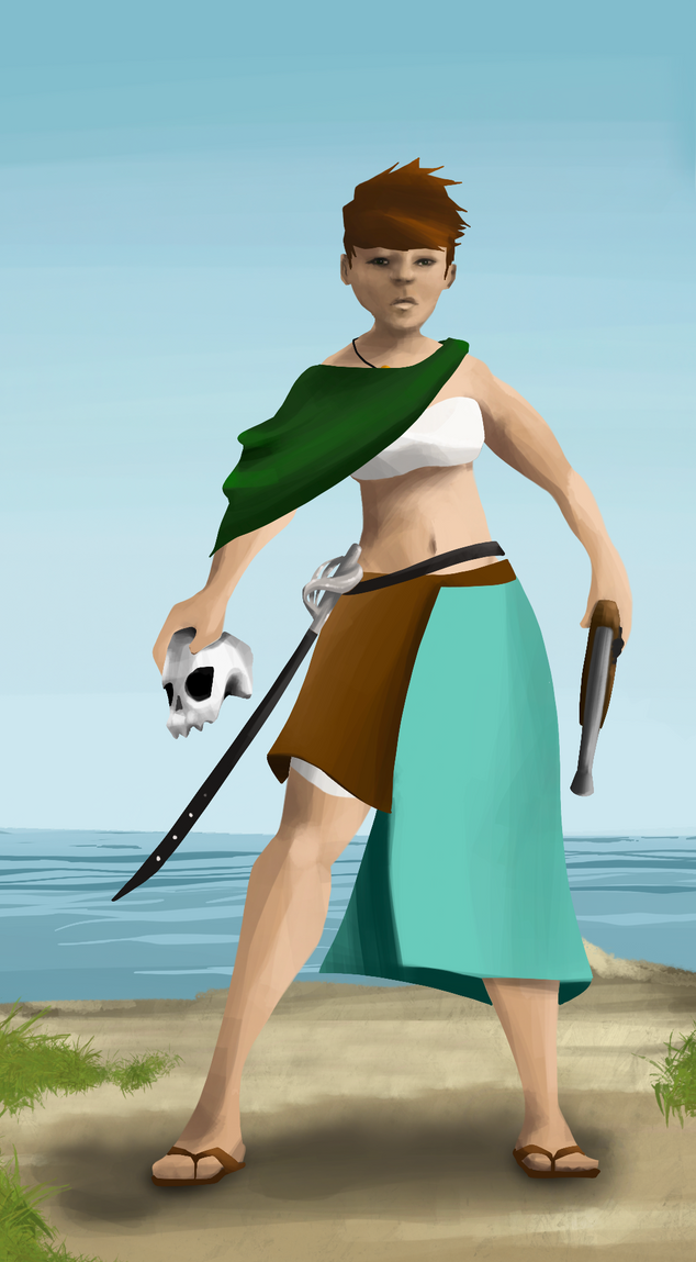 AlgoSeas Pirate #17301 NFT on Algorand