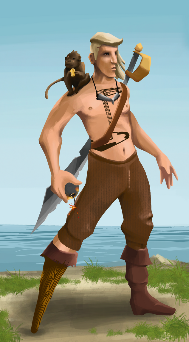 AlgoSeas Pirate #1731 NFT on Algorand