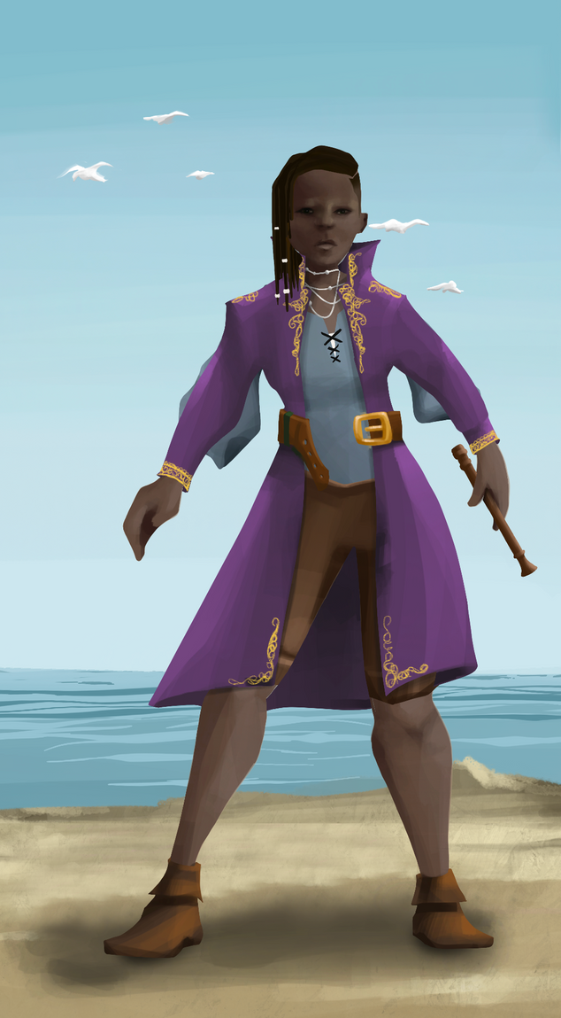 AlgoSeas Pirate #17321 NFT on Algorand