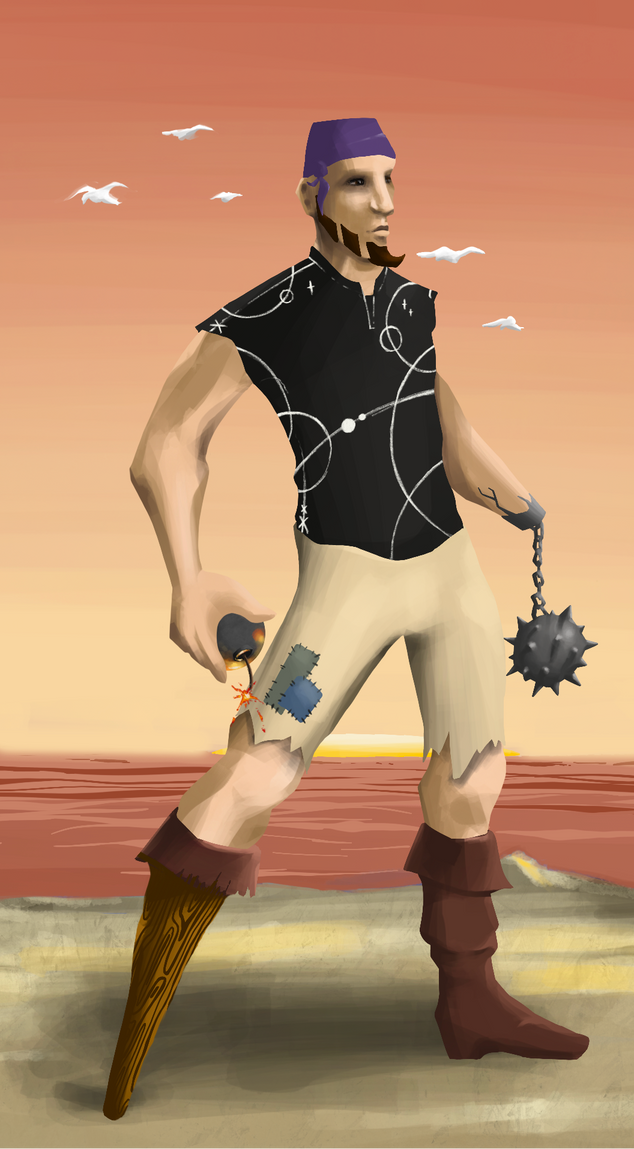 AlgoSeas Pirate #17335 NFT on Algorand