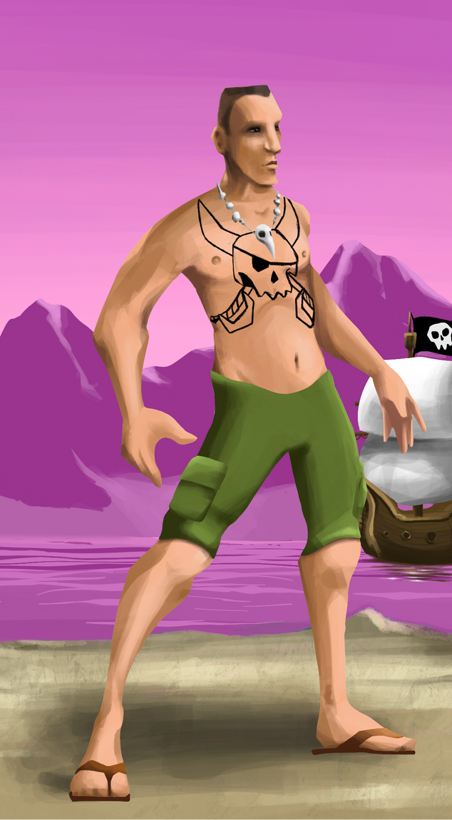 AlgoSeas Pirate #17342 NFT on Algorand