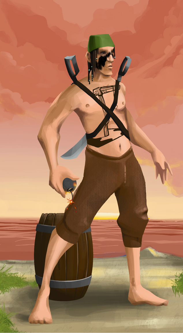 AlgoSeas Pirate #17356 NFT on Algorand