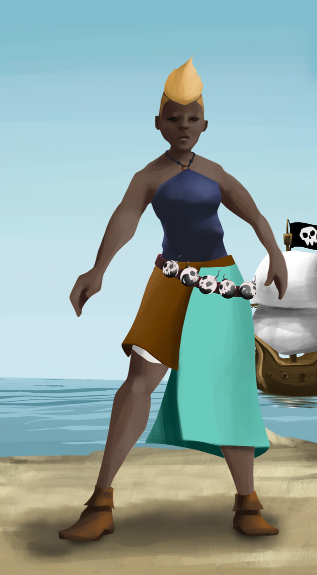 AlgoSeas Pirate #17361 NFT on Algorand