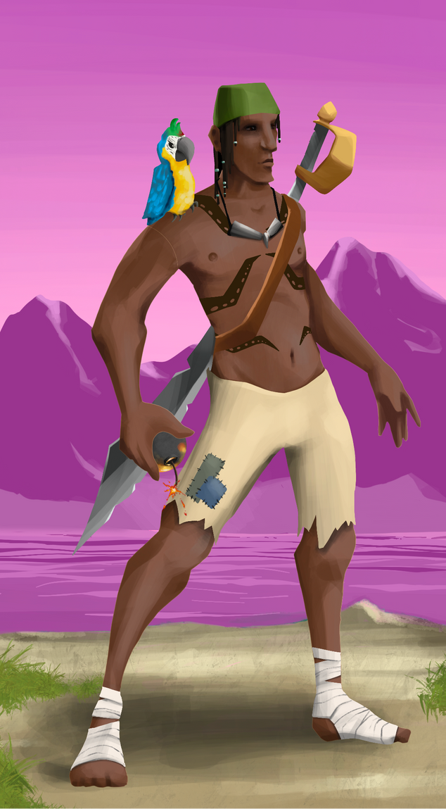 AlgoSeas Pirate #17373 NFT on Algorand