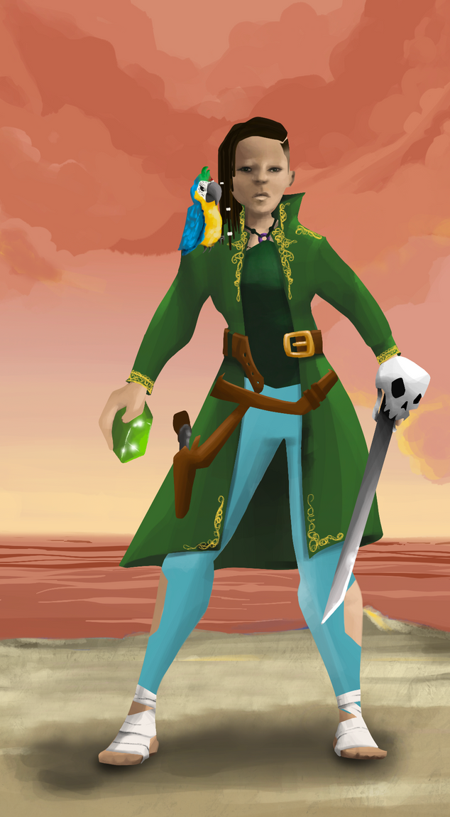 AlgoSeas Pirate #17392 NFT on Algorand