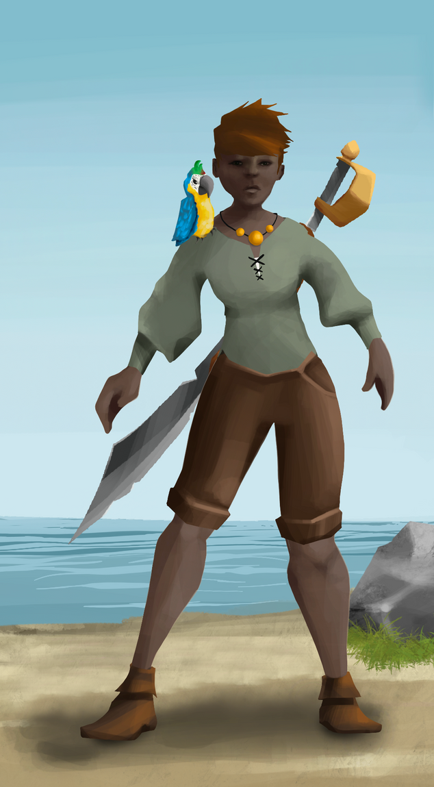 AlgoSeas Pirate #17410 NFT on Algorand