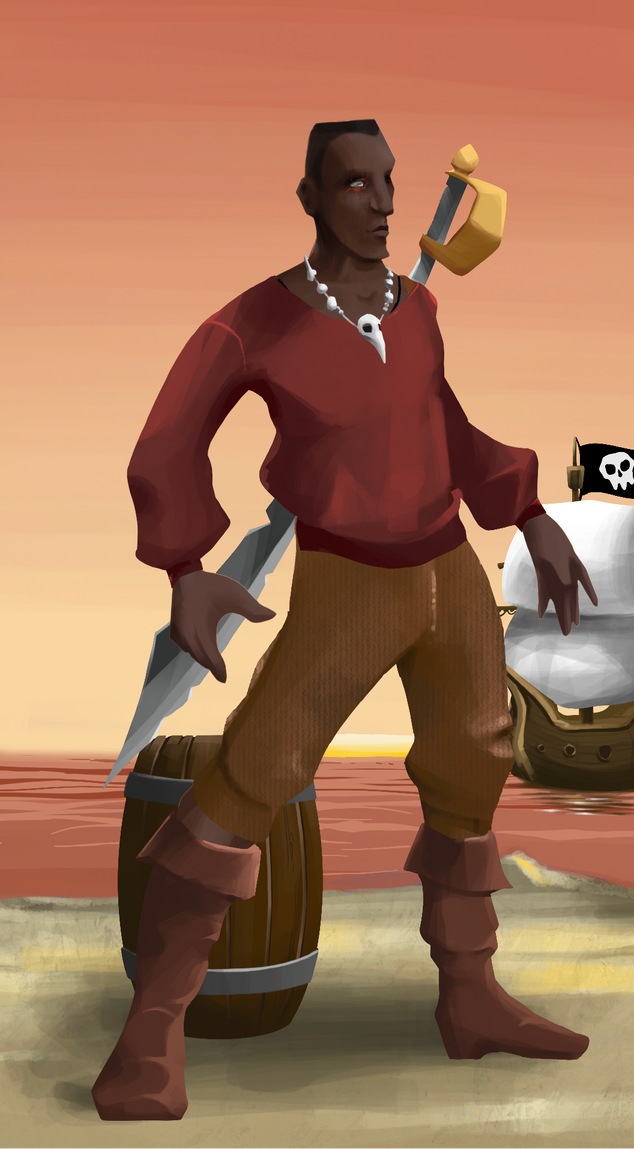 AlgoSeas Pirate #17435 NFT on Algorand