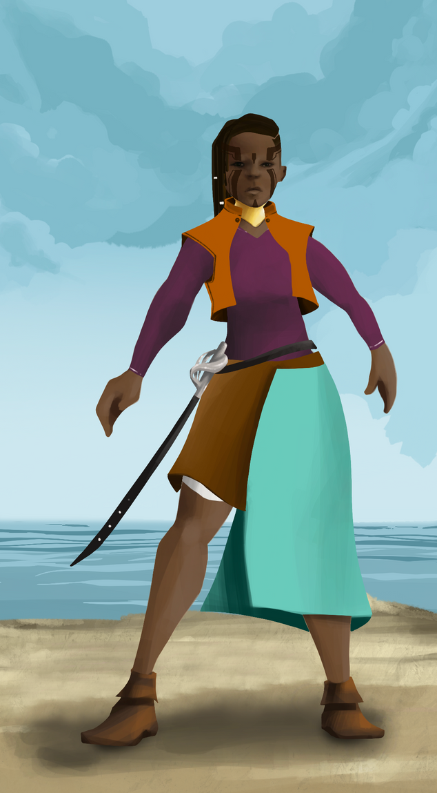 AlgoSeas Pirate #1745 NFT on Algorand