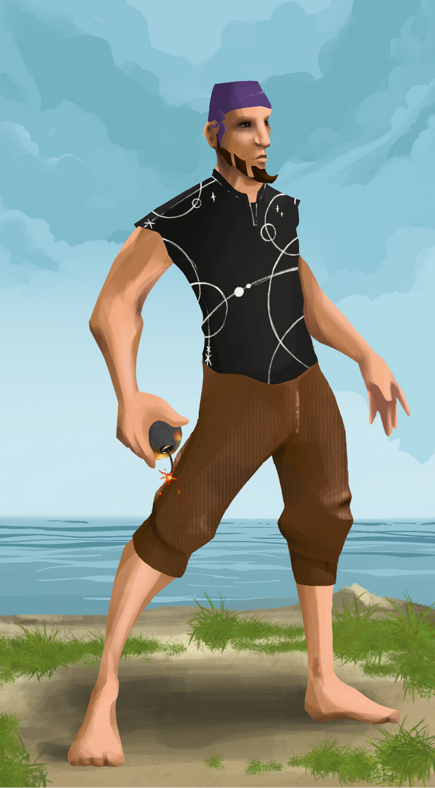 AlgoSeas Pirate #17453 NFT on Algorand