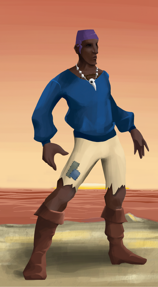 AlgoSeas Pirate #17468 NFT on Algorand