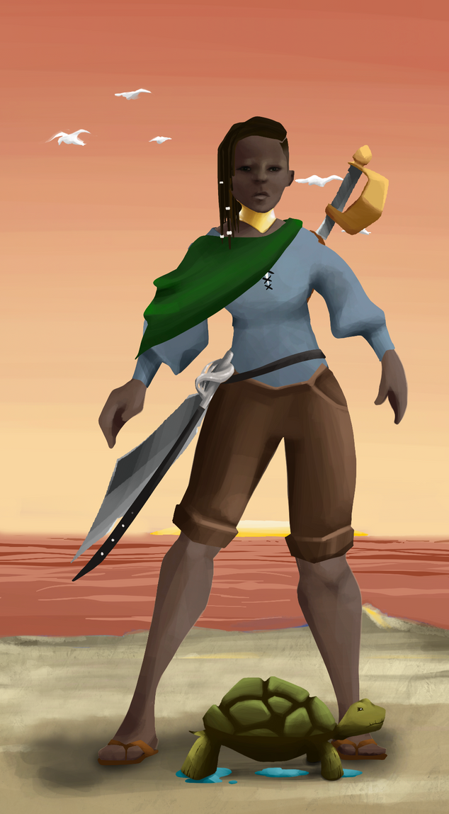 AlgoSeas Pirate #17490 NFT on Algorand