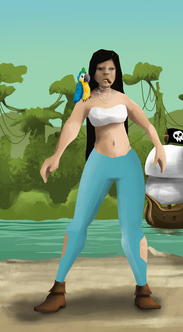 AlgoSeas Pirate #17551 NFT on Algorand