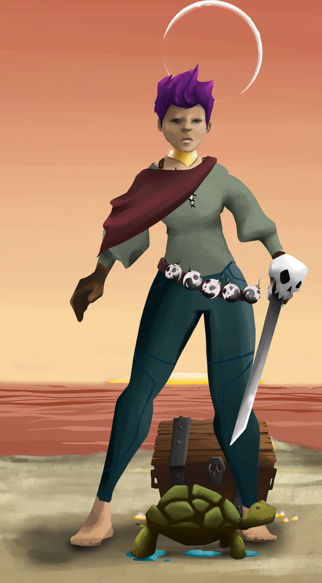 AlgoSeas Pirate #17570 NFT on Algorand