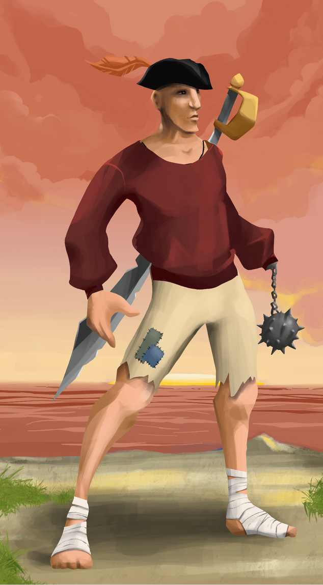 AlgoSeas Pirate #17589 NFT on Algorand