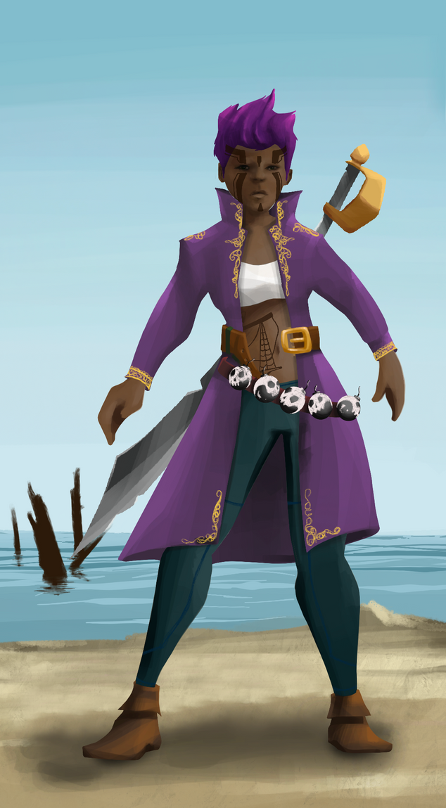 AlgoSeas Pirate #17595 NFT on Algorand