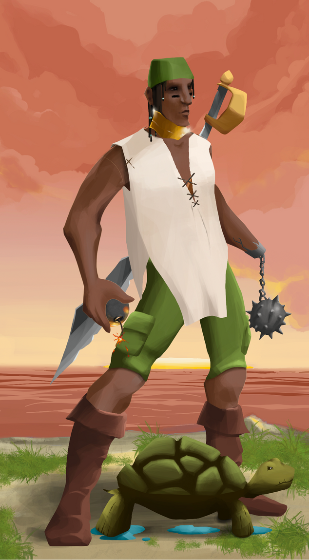 AlgoSeas Pirate #17601 NFT on Algorand