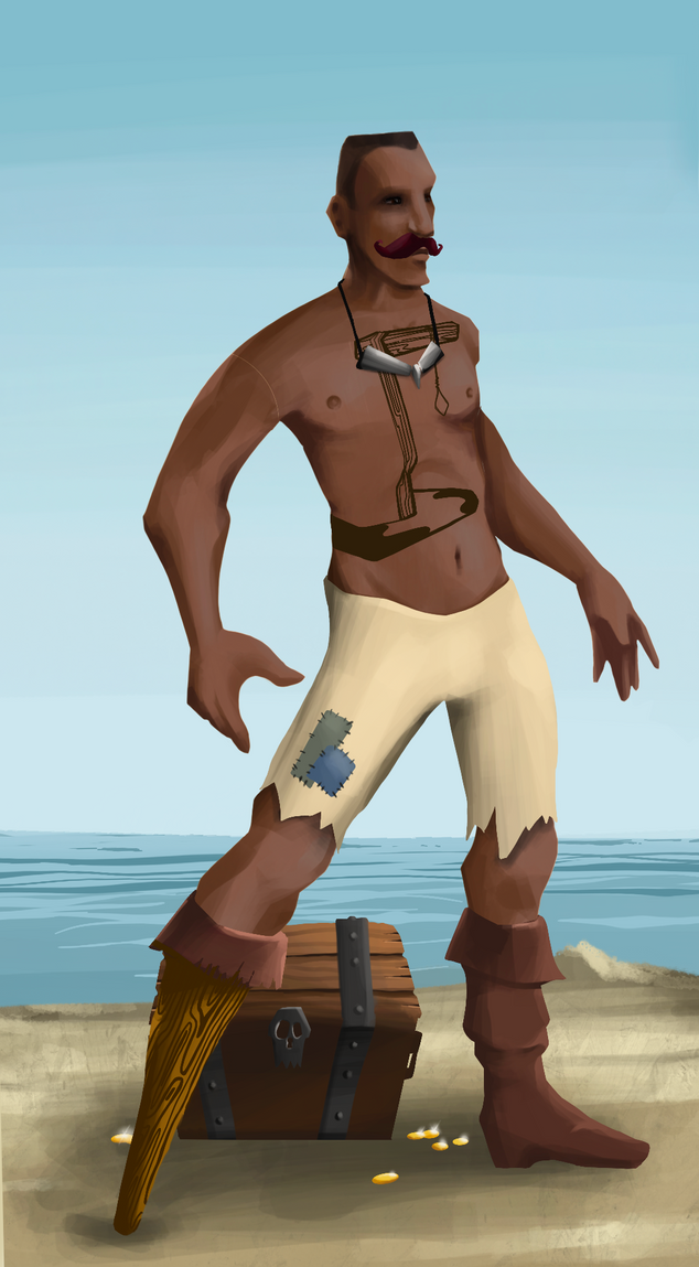 AlgoSeas Pirate #17607 NFT on Algorand