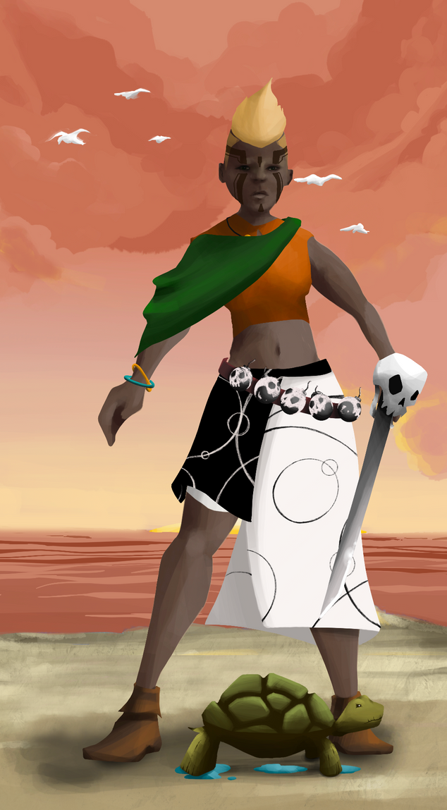 AlgoSeas Pirate #17608 NFT on Algorand