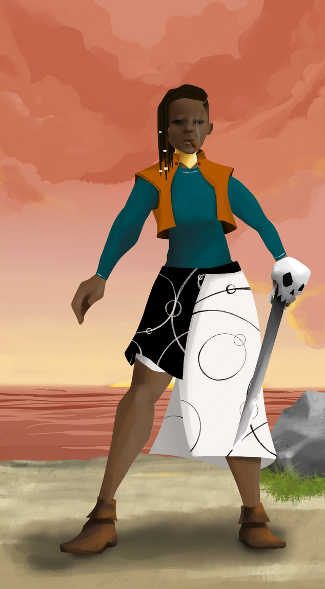 AlgoSeas Pirate #17609 NFT on Algorand