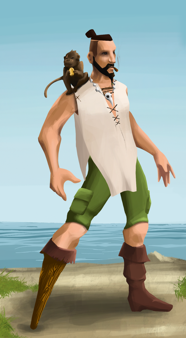 AlgoSeas Pirate #17615 NFT on Algorand