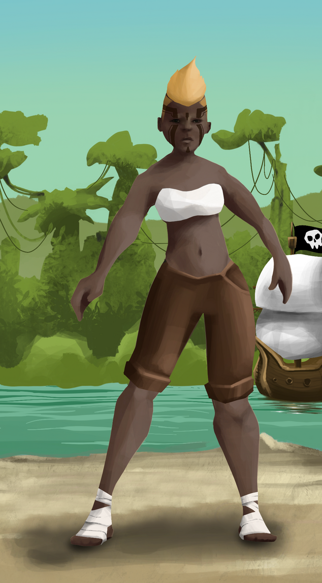 AlgoSeas Pirate #17620 NFT on Algorand