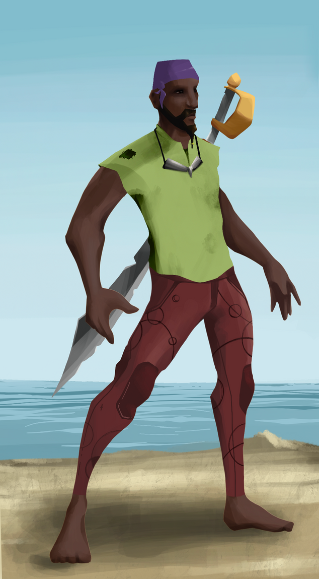 AlgoSeas Pirate #17624 NFT on Algorand