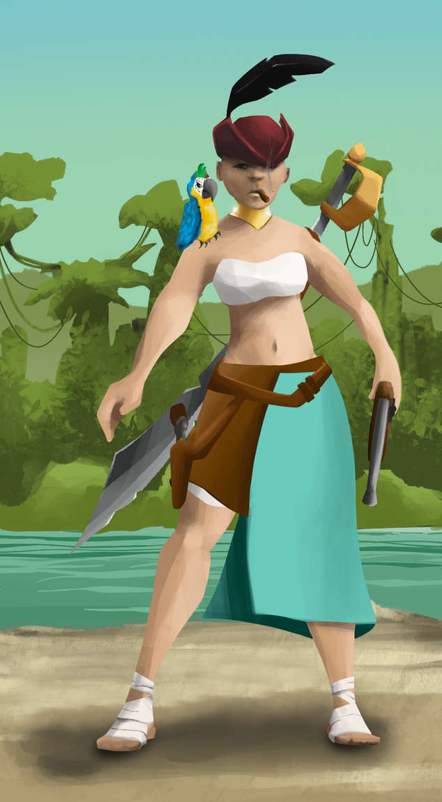 AlgoSeas Pirate #17647 NFT on Algorand