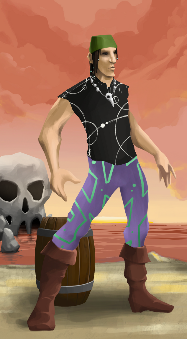 AlgoSeas Pirate #17650 NFT on Algorand