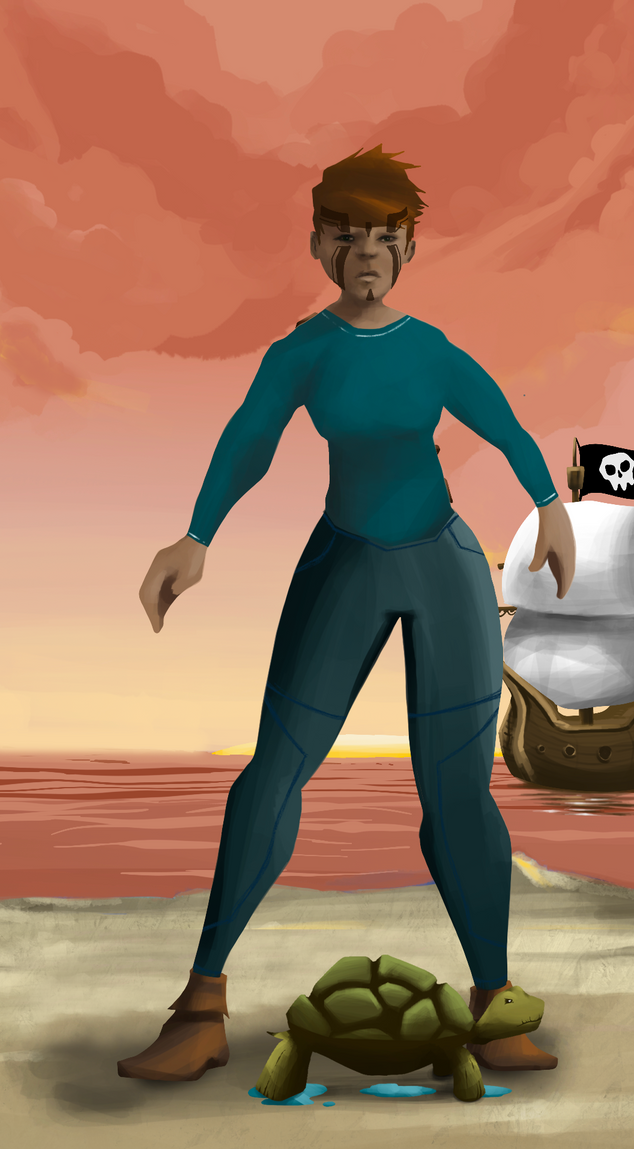 AlgoSeas Pirate #17656 NFT on Algorand