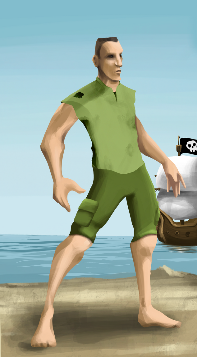 AlgoSeas Pirate #17711 NFT on Algorand
