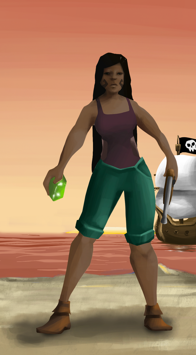 AlgoSeas Pirate #17719 NFT on Algorand