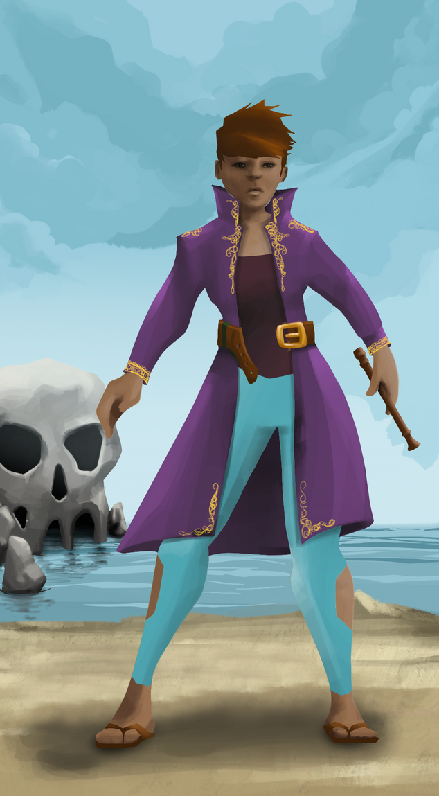 AlgoSeas Pirate #17727 NFT on Algorand