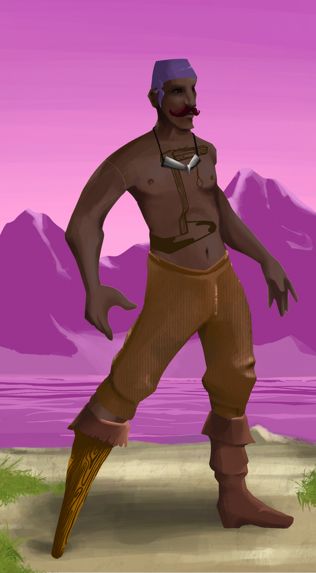 AlgoSeas Pirate #1773 NFT on Algorand