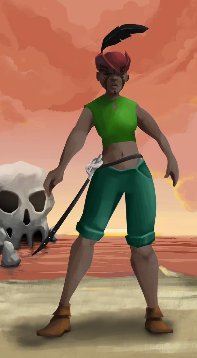 AlgoSeas Pirate #17736 NFT on Algorand