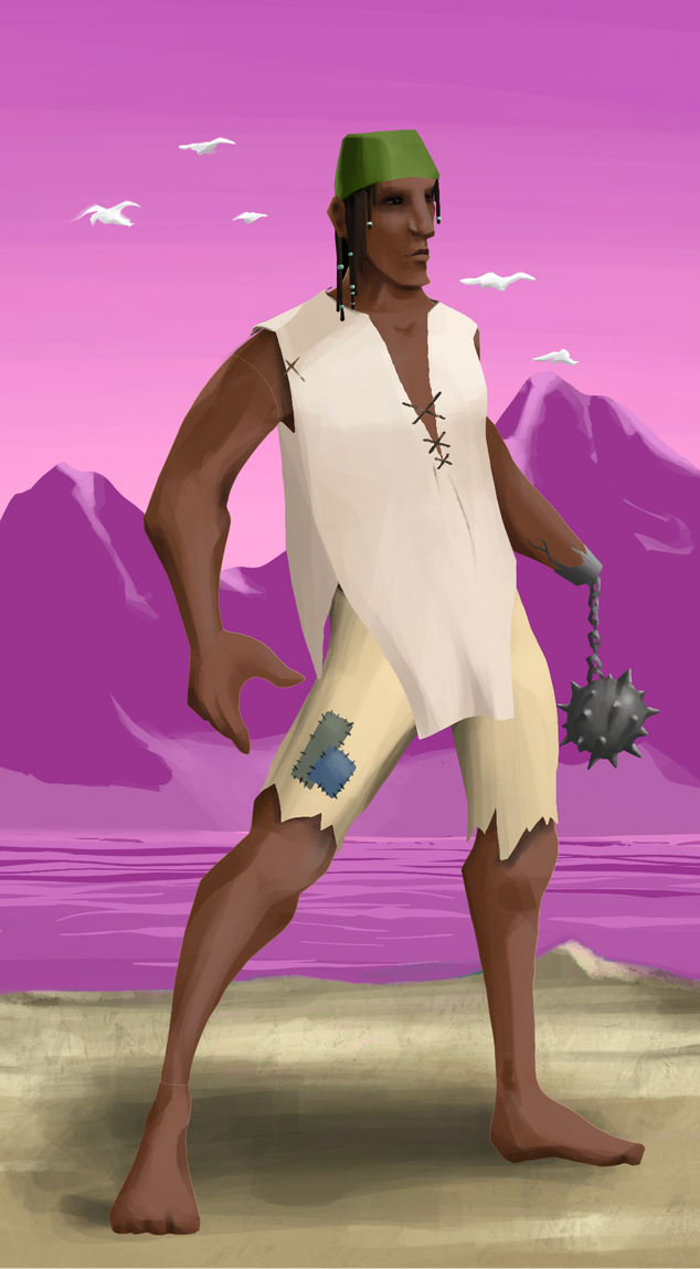 AlgoSeas Pirate #17761 NFT on Algorand