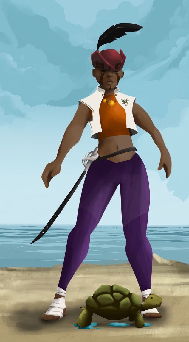 AlgoSeas Pirate #17767 NFT on Algorand