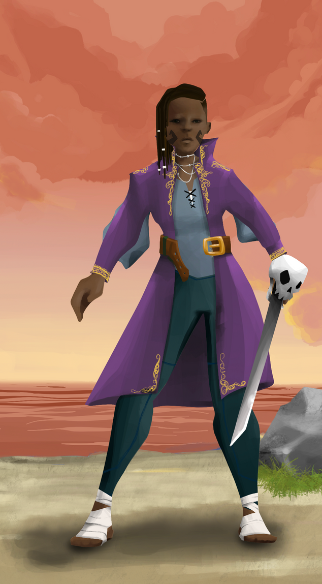 AlgoSeas Pirate #17768 NFT on Algorand