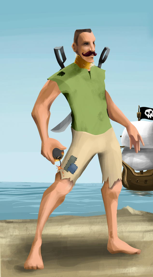 AlgoSeas Pirate #17769 NFT on Algorand