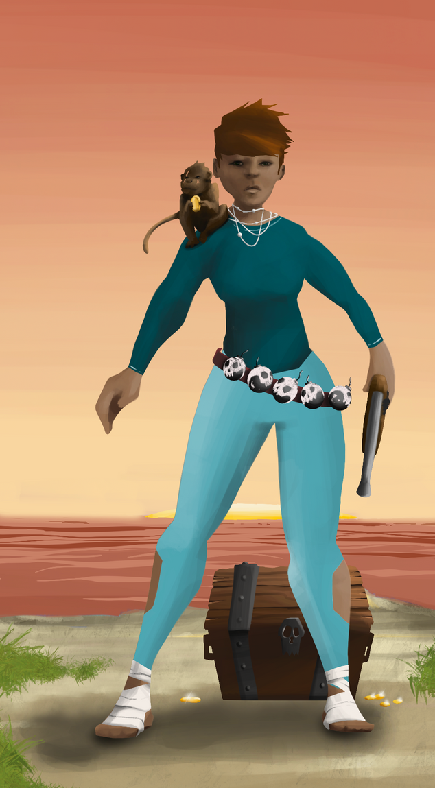 AlgoSeas Pirate #17773 NFT on Algorand