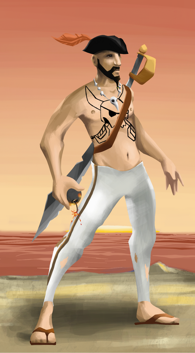 AlgoSeas Pirate #17801 NFT on Algorand