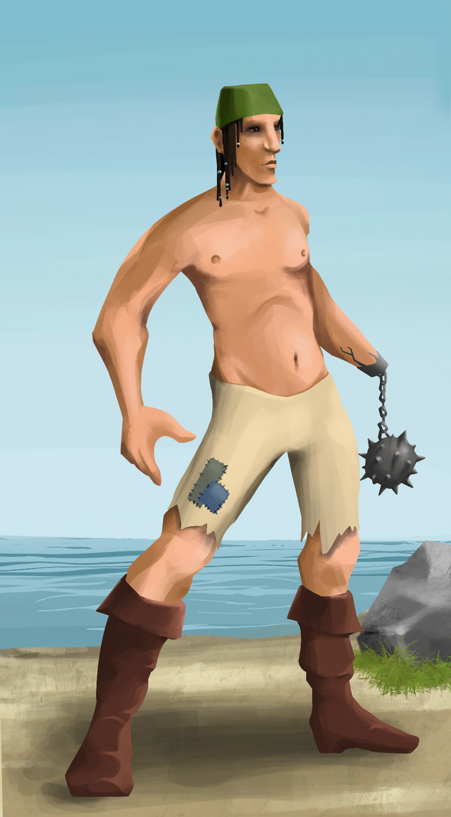 AlgoSeas Pirate #17810 NFT on Algorand